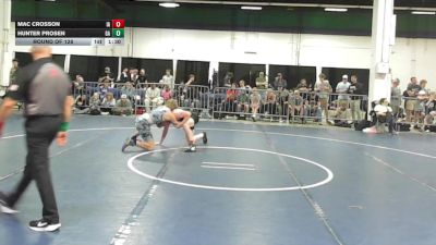 150 lbs Round Of 128 - Mac Crosson, IA vs Hunter Prosen, GA