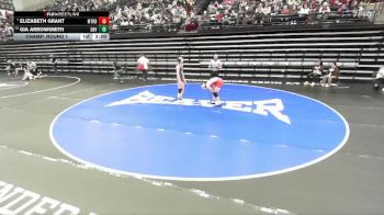 6A 130 lbs Champ. Round 1 - Elizabeth Grant, Mountain Ridge vs Gia Arrowsmith, Davis