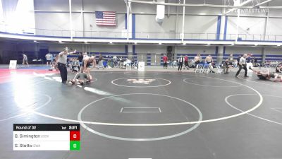 165 lbs Round Of 32 - Brit Simington, Lock Haven University vs Grant Stotts, Iowa State