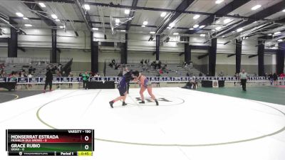 190 lbs Cons. Round 4 - Grace Rubio, Ukiah vs Monserrat Estrada, Franklin (Elk Grove)