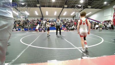 55 lbs Quarterfinal - Timmy McCall, Ft. Gibson Takedown Club vs Kylen Montgomery, Skiatook Youth Wrestling