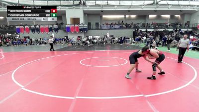 190 lbs Consi Of 8 #1 - Braydon Sohn, Conard vs Christian Corchado, New Britain
