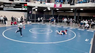 105 lbs Cons. Round 4 - Mikaela Najera, Bolingbrook vs Eliana Badeen, Unattached