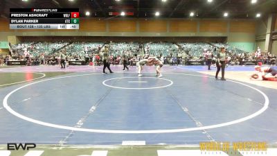 135 lbs Consi Of 16 #1 - Preston Ashcraft, Wolf Den vs Dylan Parker, Aniciete Training Club
