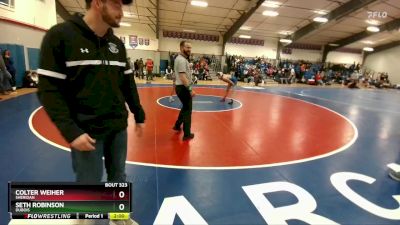 150A Cons. Round 2 - Seth Robinson, Dubois vs Colter Weiher, Sheridan