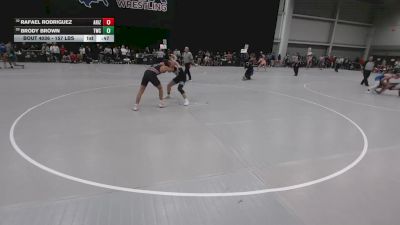 157 lbs Cons. Rd Of 16 - Rafael Rodriguez, Arizona vs Brody Brown, Thunderbird Wrestling Club