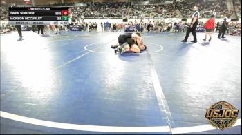 126 lbs Round Of 32 - Owen Slagter, Honey Badgers Wrestling Club vs Jackson McCurley, Shelton Wrestling Academy