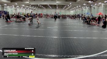 50 lbs Quarterfinal - Grayson McKay, Kraken vs Conor Short, Reaper Wrestling Club