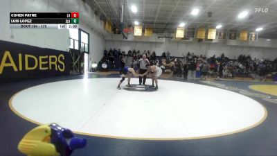 175 lbs Champ. Round 1 - Luis Lopez, Sonora (La Habra) vs Cohen Payne, La Habra