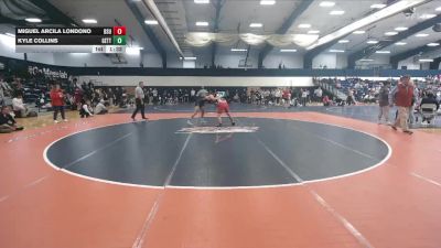 149 lbs Cons. Round 3 - Kyle Collins, Gettysburg vs Miguel Arcila Londono, Bridgewater State