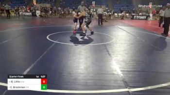 130 lbs Quarterfinal - Brad Little, Summit vs Erik Brockman, Fox Valley Elite