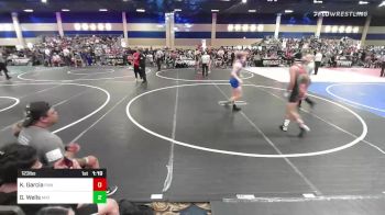 123 lbs Round Of 32 - Kenerson Garcia, Paw vs Gavin Wells, Mat Demon WC