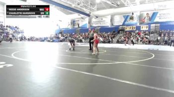 120 lbs Champ. Round 1 - Charlotte Hargrove, Blue Valley West vs Reese Anderson, Wichita North