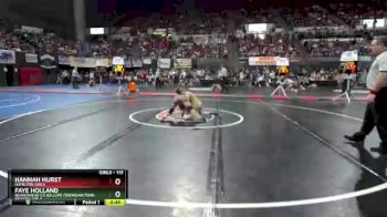 Cons. Round 7 - Hannah Hurst, Hamilton Girls vs Faye Holland, Beaverhead Co.(Dillon) /Sheridan/Twin Bridges Girls