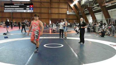 285A lbs Final - Josiah Rodriguez, Alpha Dawgz Wrestling Academy vs Buyantogtokh Tserentunsag, Mongolia
