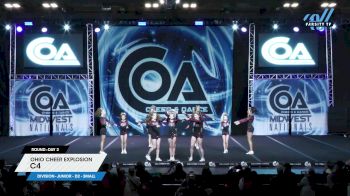 Ohio Cheer Explosion - C4 [2025 L4 Junior - D2 - Small Day 2] 2025 COA Grand Nationals