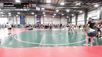 220 lbs Rr Rnd 2 - Cale Metzler, ICE Wrestling Blue vs Payton Howard, Team RJN