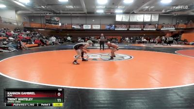 132 lbs Cons. Round 4 - Jeremiah Perry, Fruitland vs Hunter Hogle, North Fremont