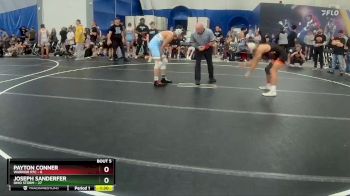 144 lbs Round 2 (8 Team) - Joseph Sanderfer, Ohio Storm vs Payton Conner, Warrior RTC