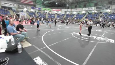 74 lbs Semifinal - Jayce Bever, Bear Cave vs Brycen Behil, Sargent Wrestling