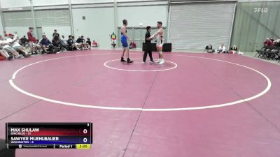 215 lbs Semis & 3rd Wb (16 Team) - Max Shulaw, Ohio Blue vs Sawyer Muehlbauer, Washington