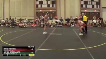 130 lbs Round 2 (6 Team) - Gino Shanina, Buxton USA vs James Interrante, Elite Wrestling Red