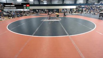 141 lbs Quarterfinal - Shaun Quirk, Messiah vs Andrew Dolezel, McDaniel