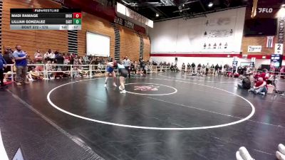 170 lbs Cons. Round 2 - Lillian Gonzalez, Cheyenne East vs Madi Ramage, Shoshoni