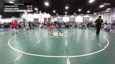 100 lbs Joshua Bratten, Iowa Blue vs Fernando Jimeno, Texas