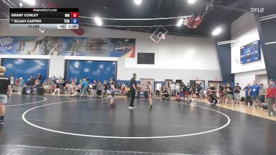 75 lbs Elijah Castro, Texas vs Grant Conley, Indiana