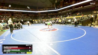 140 Class 2 lbs Cons. Semi - Alexis Dunwiddie, Jefferson City vs Socorro Rodriguez, Rock Bridge