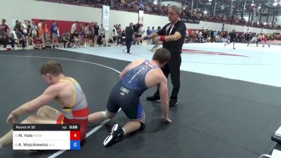86 kg Round Of 32 - Maximus Hale, Pennsylvania RTC vs Abraham Wojcikiewicz, Illinois
