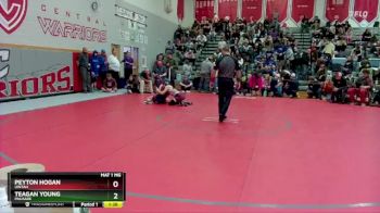 113 lbs Champ. Round 2 - Peyton Hogan, Uintah vs Teagan Young, Palisade