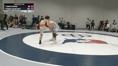 60 kg Cons. Quarters - Lukas Foster, Izzy Style Wrestling vs Tommy Marchetti, New Jersey