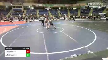 109 lbs 5th Place - Gissell Gordon, Underground Wrestling vs Aubrie Pehrson, Yutan