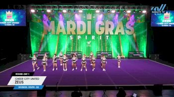 Cheer City United - ZEUS [2025 L2 Youth - D2 Day 1] 2025 Mardi Gras Grand Nationals