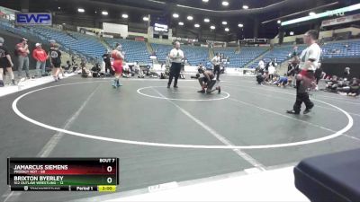 160 lbs Round 2 (10 Team) - Jamarcus Siemens, Prodigy NDT vs Brixton Byerley, 512 Outlaw Wrestling