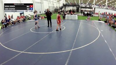 115 lbs Jessa Joiner, Missouri Blue vs Abbi Cooper, California Red