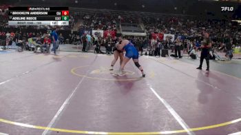 190 lbs Cons. Round 7 - Adeline Reece, Central Catholic vs Brooklyn Anderson, Coeur D Alene