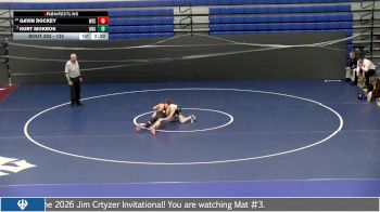 125 lbs Cons. Semi - Kurt Mokros, Ohio Northern University vs Gavin Rockey, Wisconsin Eu Claire