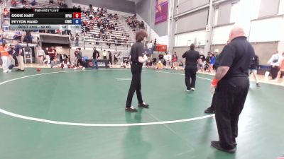 59 kg Champ. Rd Of 32 - Godie Hart, North Penn High School Wrestling vs Peyton Hand, Lucky Duck Wrestling Club