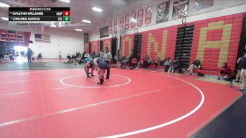 190 lbs Champ. Round 2 - Evalynn Williams, Chaparral vs Chelsea Garcia, Sultana