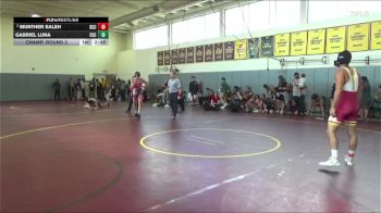 174 lbs Champ. Round 2 - Munther Saleh, Sacramento City College vs Gabriel Luna, Fresno City College