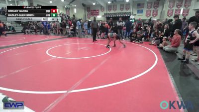 52 lbs Semifinal - Wesley Garza, Sperry Wrestling Club vs Hadley-Glen Smith, Coweta