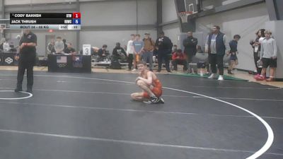 60 kg Cons. Quarters - Lucas Forsythe, New Lenox Wrestling Club vs Oliver Pulliam, Best Trained Wrestling