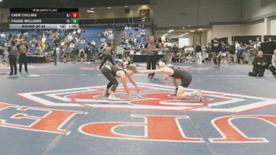 126 lbs Round Of 64 - Cade Collins, NJ vs Chase Williams, PA