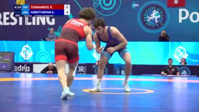 61 kg 1/2 Final - Ramaz Turmanidze, Georgia vs Arsen Harutyunyan, Armenia