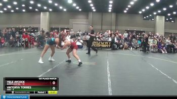 136 lbs Placement Matches (16 Team) - Viktorya Torres, King vs Yele Aycock, North Central