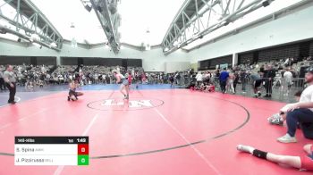 140-H lbs Round Of 32 - Sebastiano Spina, AMERICAN MMA AND WRESTLING vs JJ Pizzirusso, Bellmore-JFK