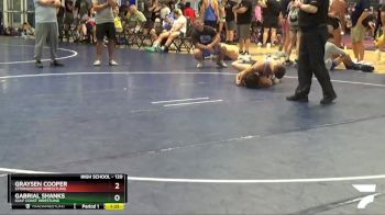 120 lbs Quarterfinal - Graysen Cooper, Stronghouse Wresltling vs Gabrial Shanks, Gulf Coast Wrestling